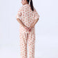 Summer Pajama Suit - Love Hearts