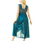 Elegant 1 Piece Cross Cut Long Nightie (011)