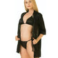 Allure - Silk Robe with Bra and Panty