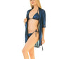 Allure - Silk Robe with Bra and Panty