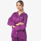 ✨ CatNight Silk Night Suit – Pearl ✨