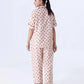 Summer Pajama Suit - Ribbon And hearts