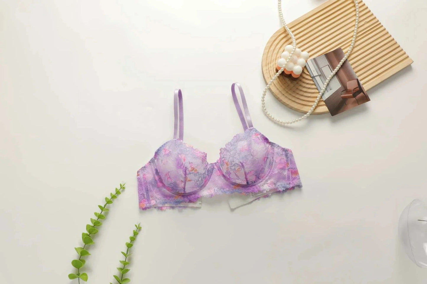 Non Padded Bra - Lace Gleam