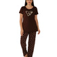 Cotton PJ Set - Cocoa Whisper