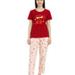 Cotton PJ Set - Blush Berry