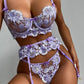 Garter Set - Lavender Bliss