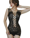 Half Body Stocking - Lace Haze
