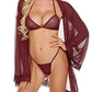 Mesh Nightgown set