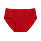 Lace Net Brief Panty - Florenza - Red